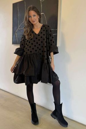 Oscar Rue Dress Polka Dot Earth